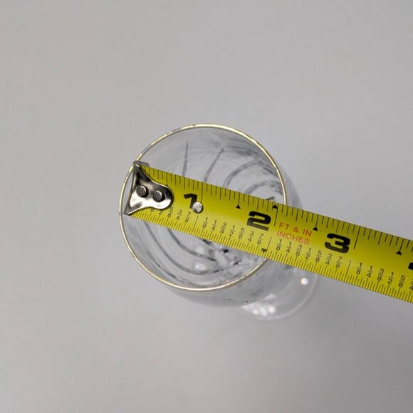 Mikasa Preview Gold Trim Crystal Wine Goblet Elegant Stemware Replacement - Picture 16 of 16